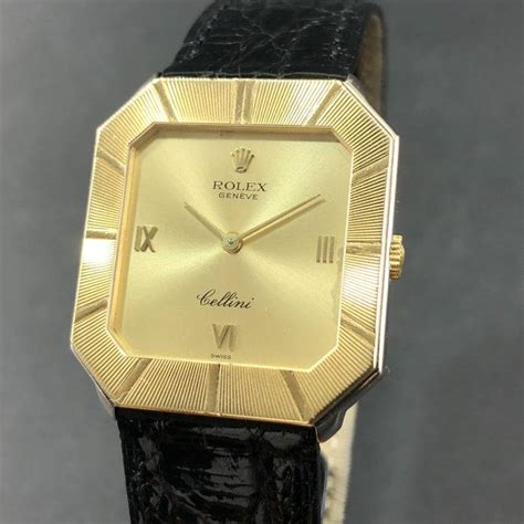 rolex cellini octagon|Rolex cellini used.